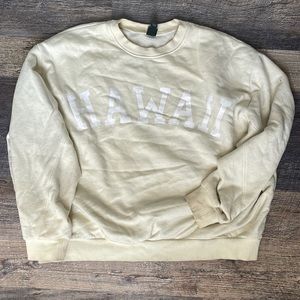 Wild Fable Cream Hawaii Sweatshirt